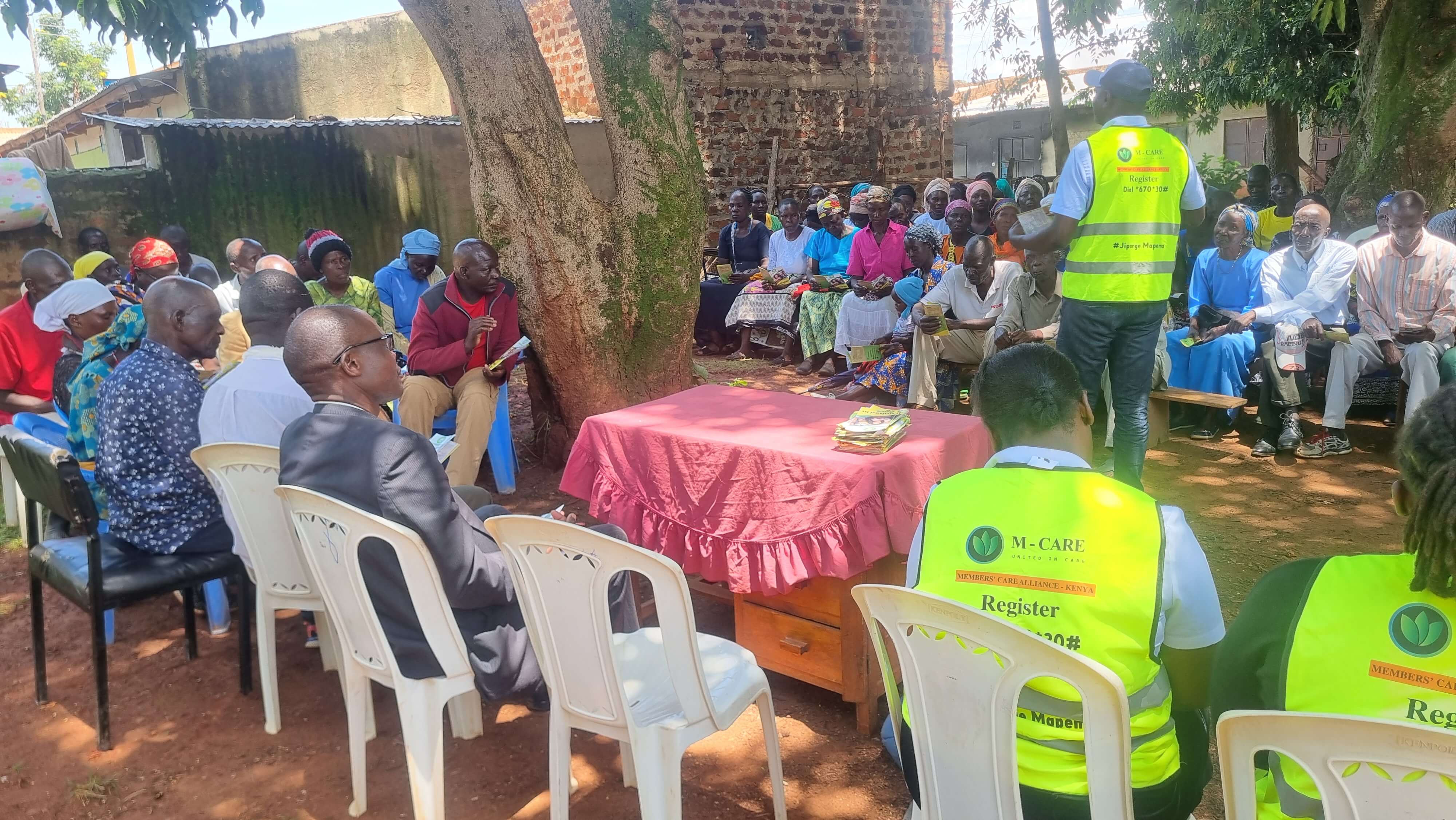 M-Care community meeting